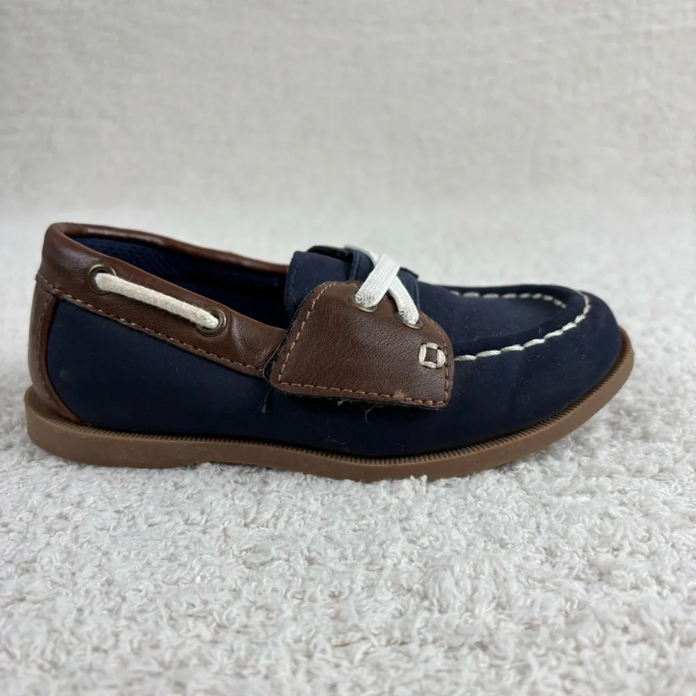 Max + Jake Shoes Boys Toddler 9 Blue Slip On Loafers‎